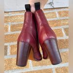 Marc by Marc Jacobs  burgundy leather boots 37 Photo 5