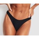 Seafolly New.  3 snap black scoop bikini set. Size USA 6. Retails $174 Photo 15