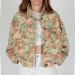 Liz Claiborne Vintage Liz Wear | Floral Denim Jacket C25 Photo 0