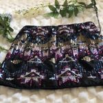 NWOT sequin multi color mini skirt Photo 1