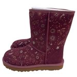 UGG Women’s Wild Grape Classic Zodiac Short Suede Boots Size 6 Cozy Winter Photo 7
