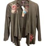Johnny Was Rogon embroidered suede leather jacket NWT (oversized) Photo 1