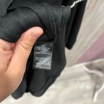 Lulus  Romantic Intention Black Pearl Bell Sleeve Skater Dress Size Medium Photo 5