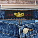 Todd Oldham Vintage 90's Straight Leg Jeans Size 11 Blue Photo 1