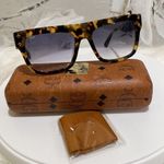 # Mcm Woman's Sunglasses 54mm Tan Photo 11