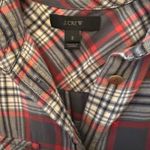 J.Crew Red and Gray Plaid Casual Shirt Photo 2