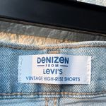 Levi's Women's Distressed Light Blue Jean Shorts NWOT Photo 1