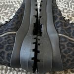 P448 . Denise platform leopard lace up boots Photo 10