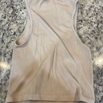 ZARA  Tan Ribbed Tank Top Photo 2