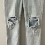 We Wore What  High Rise Curvy Distressed Light Wash Denim Jean Super Light 31 Photo 3