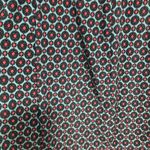 Roz & Ali  New geometric dress sleeveless‎ ruched waist pink blue women’s size 12 Photo 3