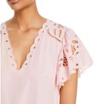 Ramy Brook Rochelle Scalloped Eyelet Candy Pink
Top Medium Casual Office Wear Photo 8
