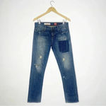 Pilcro Hyphen Jeans Anthropologie Slim Straight Leg Denim
jeans Size 26 Photo 2