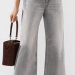 Rag and Bone NWT  Women’s Ruth Super High Rise Ankle Wide Leg Jean Pearl Size 31 Photo 0