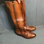 Vero Cuoio  Knee High Zipper Brown Leather Boots | Size 6.5 - Made in Italy Photo 6