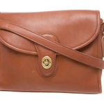 Coach Vintage leather turnlock crossbody bag 9908 y2k Devon British tan Photo 0