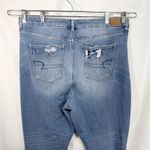 American Eagle  Plus‎ Size 20 Dream Jeans Super High Rise Jegging Distressed 262 Photo 1