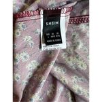 SheIn Red Floral Dress Dress size L Photo 3