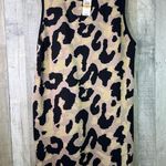 Planet Gold Plus Size 3X Animal Print Sleeveless Cocktail Party Sweater Dress Photo 1