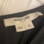 Helmut Lang Helmet Lang 100% Silk Black V-Neck Cap Sleeve Jumpsuit Photo 1