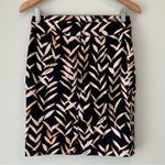 Grace Elements  Leaf Print Stretch Career Skirt 6 Photo 2