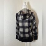 Burton ‎ Plaid Hoodie Womens  Full Zip Dryride Ski Snow Jacket Ladies Size Small Photo 3