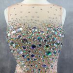 Jovani  Womens Formal Gown Size 2 Embellished Mermaid Fairy Prom Formal Luxe Photo 1