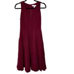 Dress the Population Catalina Dress in Burgundy Small Photo 2