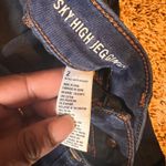 American Eagle Sky High Jeggings Dark Wash Stretch‎ Denim Womens Size 2 Blue Photo 2