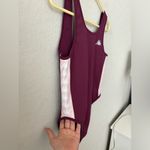 Kappa  Bodysuit in Burgundy Size Medium Photo 3