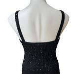Ralph Lauren Vintage 90’s Black Sequin V-Neck Fitted Sheath Cocktail Dre… Photo 9