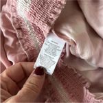 BeachLunchLounge  Pink and White tie-dyed Wide Leg Pants Photo 12