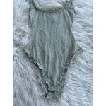 SKIMS  Stretch Lace Cheeky Brief Bodysuit Talc Size Small Photo 5