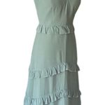 Revelry 8 Formal Dress Homecoming Long Bridesmaid Gown 8 Amelia Sage Green Fairy Photo 7