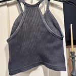 Free People Movement NWOT Free People Happiness Runs Crop Tank In Washed Black   Size: Xs/s $34 MSRP No Logo  No refunds or cancellations Photo 3