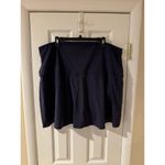 Lands End Swimsuit Skirt Bottom Size 26W Navy Blue Built In Briefs Modest Photo 6