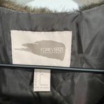 Forever 21  Contemporary Brown Faux Fur Vest Small Photo 1