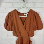 And Now This Textured Side Cut Out Puff Sleeve Dress Size S Photo 3