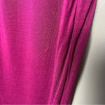 Miguelina Chantal Lace Collar Keyhole Back Midi Cocktail Dress Fushia Size L Pink Size L Photo 5