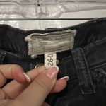 Current/Elliott Black Corduroy Jeans Size 26 US Photo 2