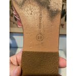 Ancient Greek Sandals Shoes Womens Size 38 Bow Slide Handmade Greece Flats Pink Photo 6