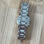 Bulova Diamonds Chronograph Ladies Watch White Dial Stainless Bracelet Date Photo 11