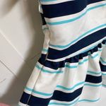 ZARA Striped Peplum Top V Neck Low Back Tank NWT sz XS Photo 6