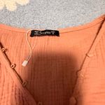 Simplee Apparel  Long Sleeve Dress in Warm Rust Photo 2