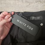 White Fox Boutique NWT White Fox Black Mini Pleated Skirt Size Large Photo 3