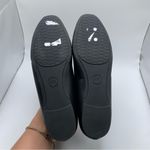 Michael Kors New  Amanda Ballet Faux Leather Black And Gold Logo Size6M NWOB 1083 Photo 7