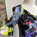 Patrizia Pepe Designer Graphic Stretchy Bodycon Dress size 10 Medium Purple Photo 3