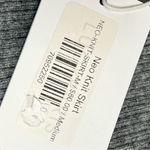 Lucy Paris NWT  M grey knit high slit Charcoal Pencil Skirt pullon gray Photo 2