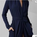 Lunya Cozy Blue Slumberknit Maxi Robe, Small, Like New Photo 2