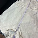 Mustard Seed  Women’s Open Back Denim Romper Cream Small NWT Photo 12